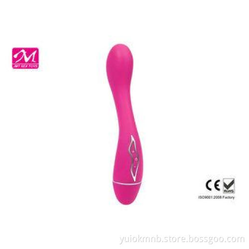 Powerful 10 Speed Silicone Vibrators Pink Sex Toys For Fema